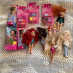 Barbie and Chelsea Doll Bundle with Accessories - Pink & Multicolor